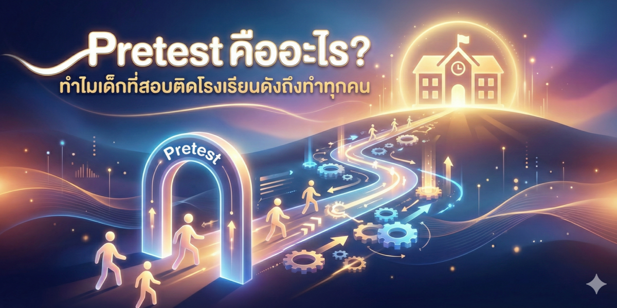 Pretest คืออะไร? ทำไมเด็กที่สอบติดโรงเรียนดังถึงทำทุกคน